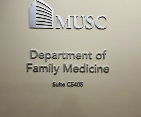 MUSC Department of Family Medicine
135 Cannon Street, Charleston, SC 29403
